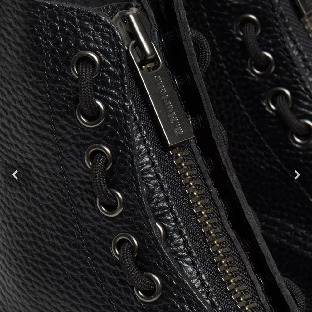 Dr. Martens Sinclair Milled Nappa Leather Platform Boots - Picture 4 of 13